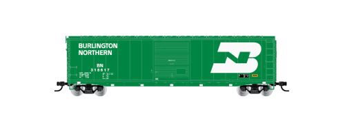 Rivarossi HR6637B Burlington NorthernSchiebewandwagen boxcar grün 318620